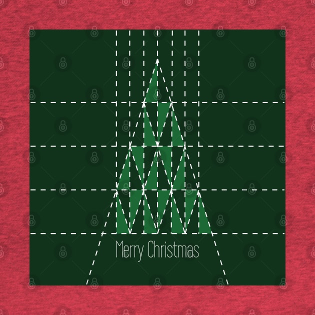 Green Architect Christmas Tree by kallyfactory